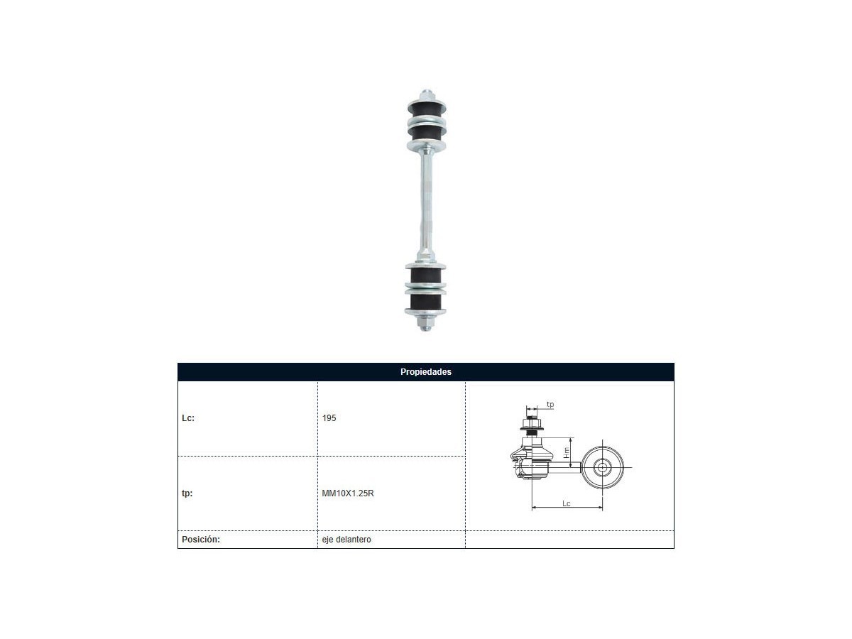 Bieleta Nissan D22 96-25 Der/Izq