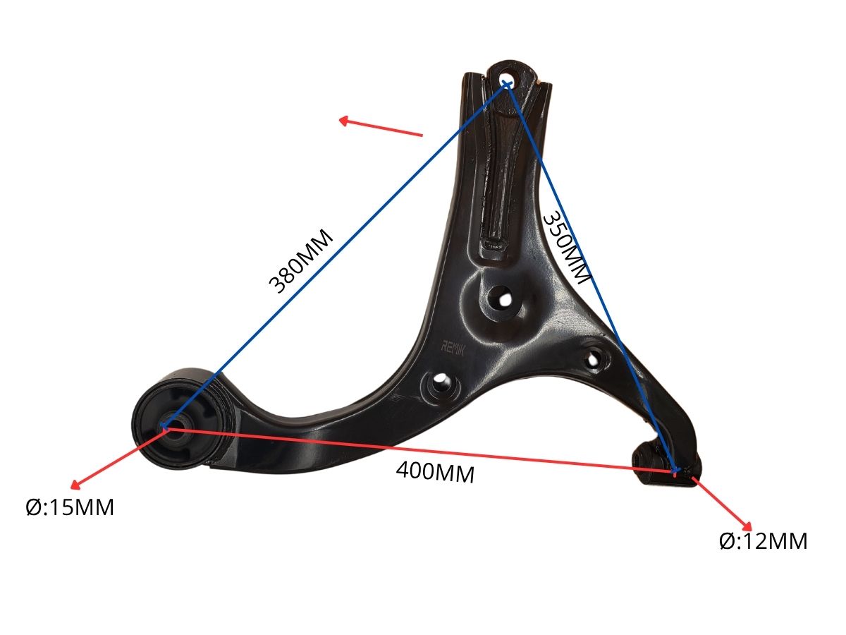 Parilla De Suspension Delantera Hyundai Accent, Kia Rio 05-12 Izq