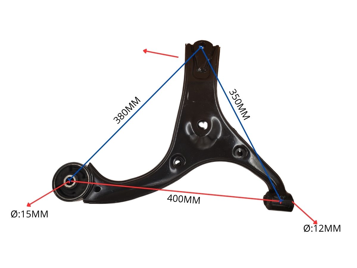 Parilla De Suspension Delantera Hyundai Accent, Kia Rio 05-12 Der