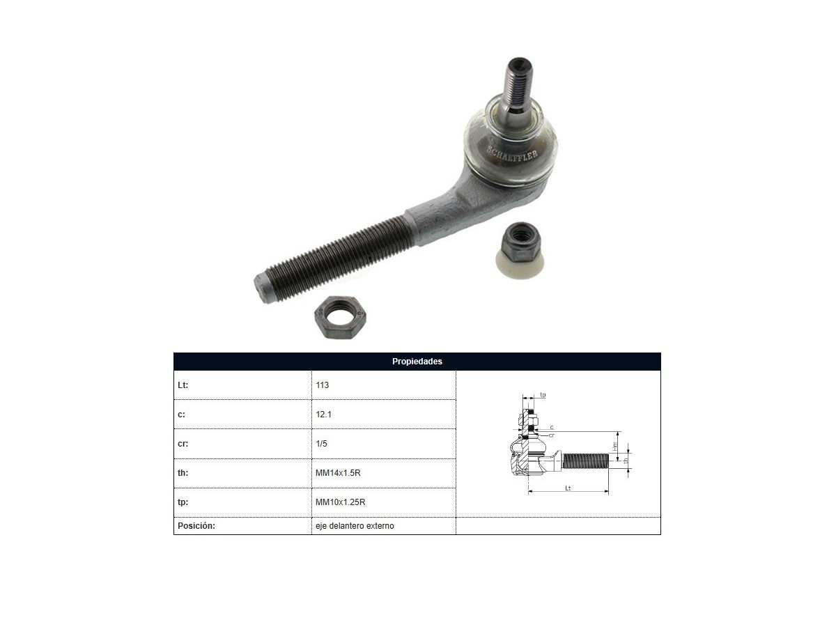 Puntero Citroen Ax/Saxo/C4, Peug 307/207/206/106/605 86-25 Der