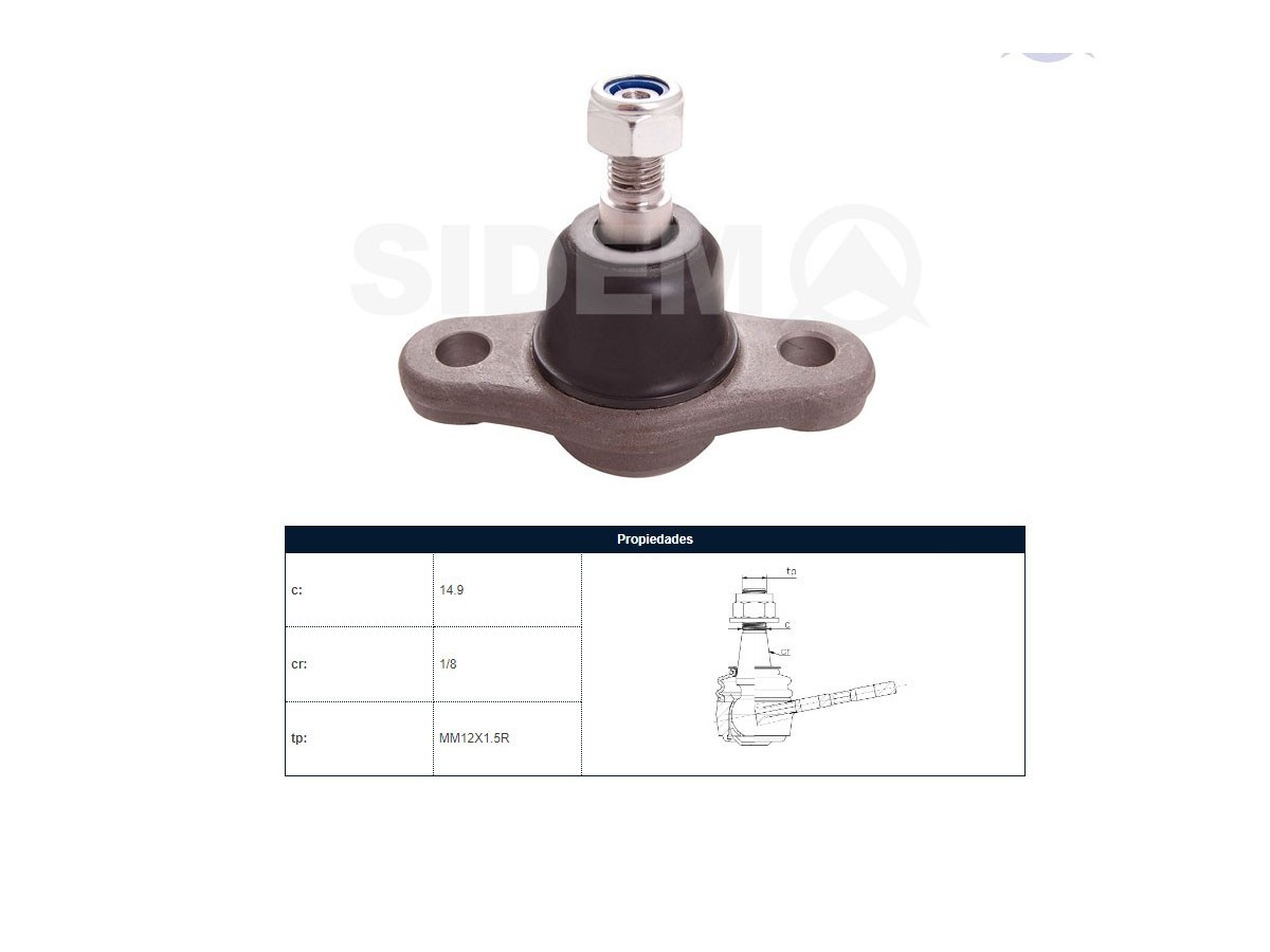 Rotula Delantera Kia Cerato 06-12 Der/Izq
