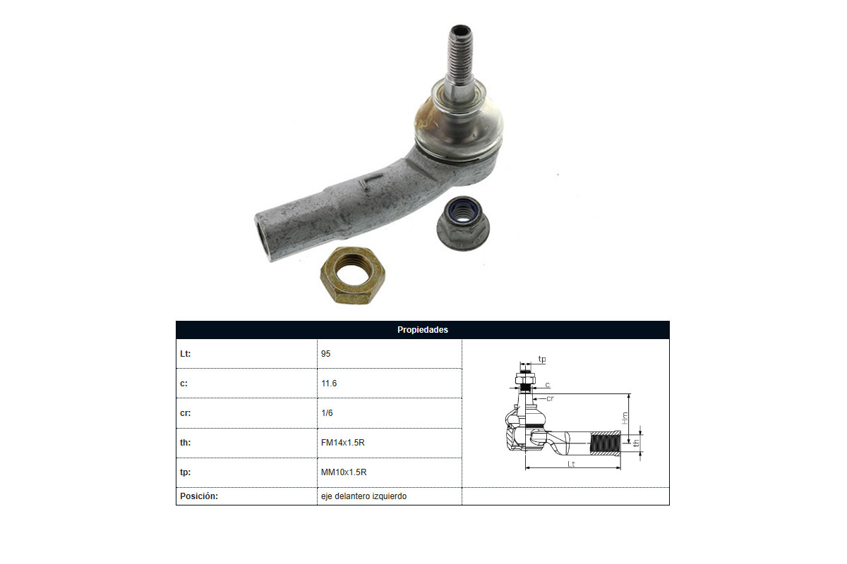 Puntero Ford Fiesta 06-14 Der/Izq