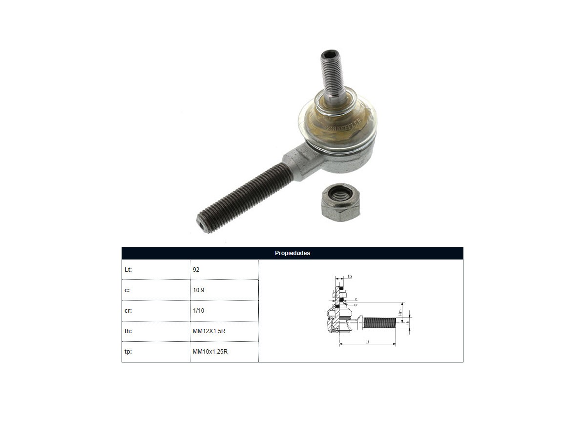 Puntero Mercedes Benz 190 D (W201) 82-93 Der