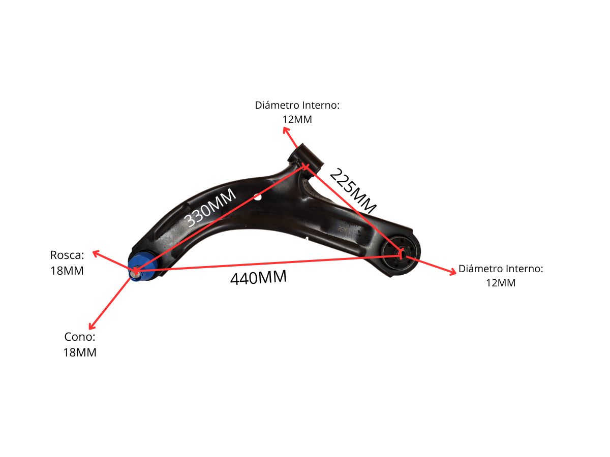 Parilla De Suspension Delantera Nissan Tiida/Sentra B17 08-25 Der