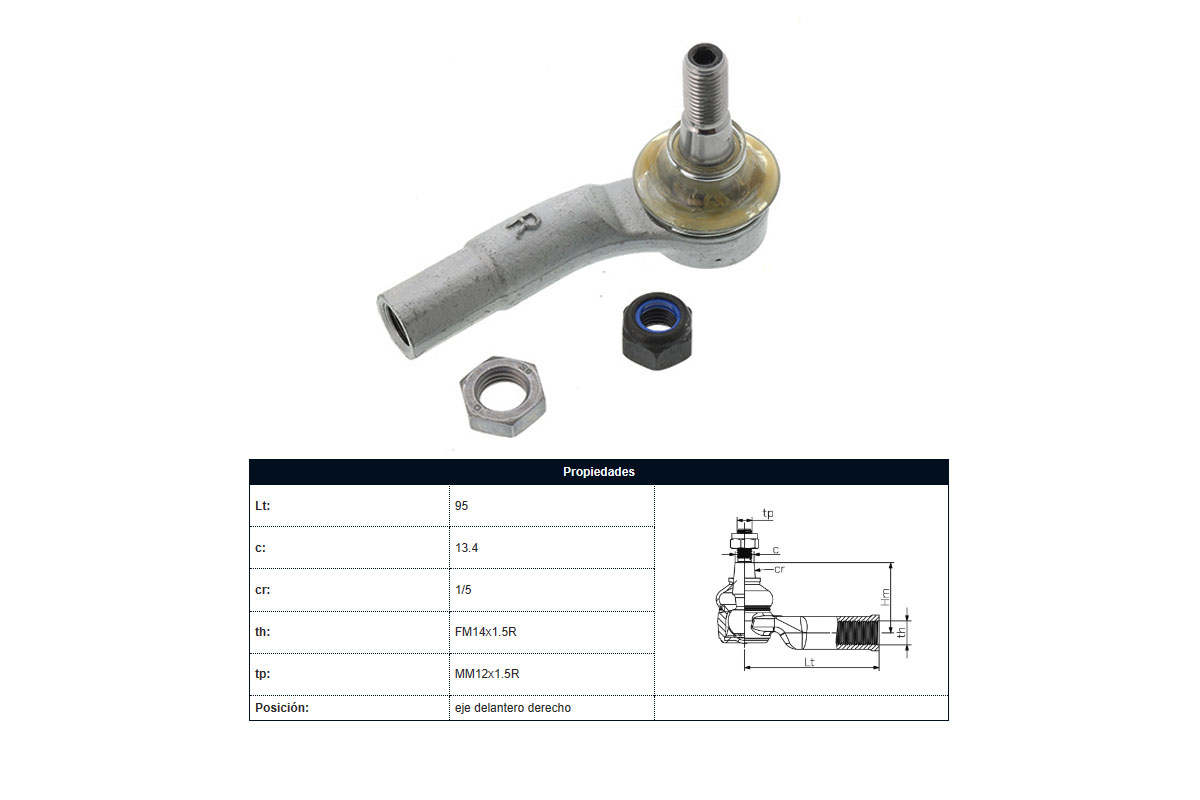 Puntero Volks Polo/Suran/Saveiro Cross/Gol Vi Vii/Saveiro/Fox/Gol V/Cross Fox 04-25 Der