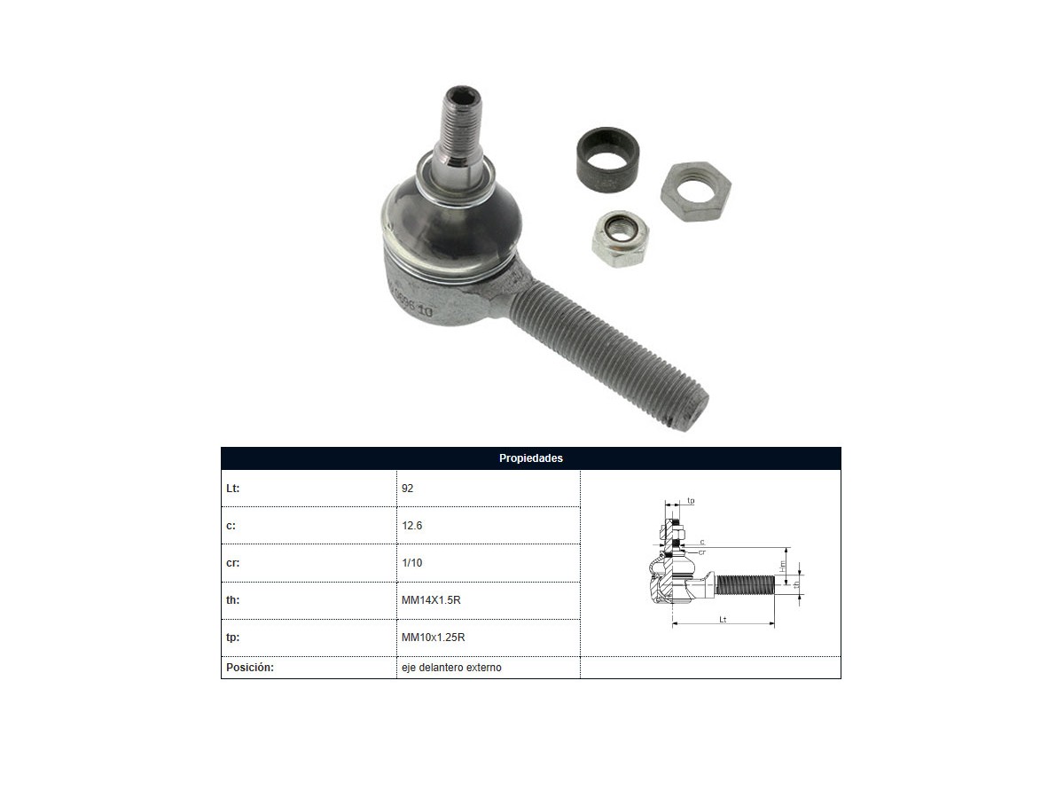 Puntero Mercedes Benz E 250 Td (W124)/E 300 Td (W124) 93-95 Der/Izq