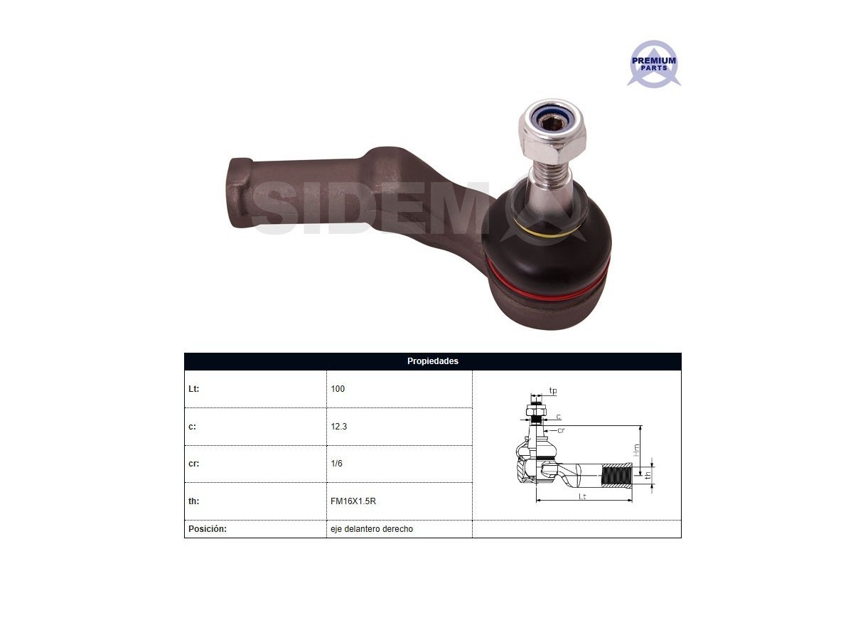 Puntero Ford Focus 05-12 Der