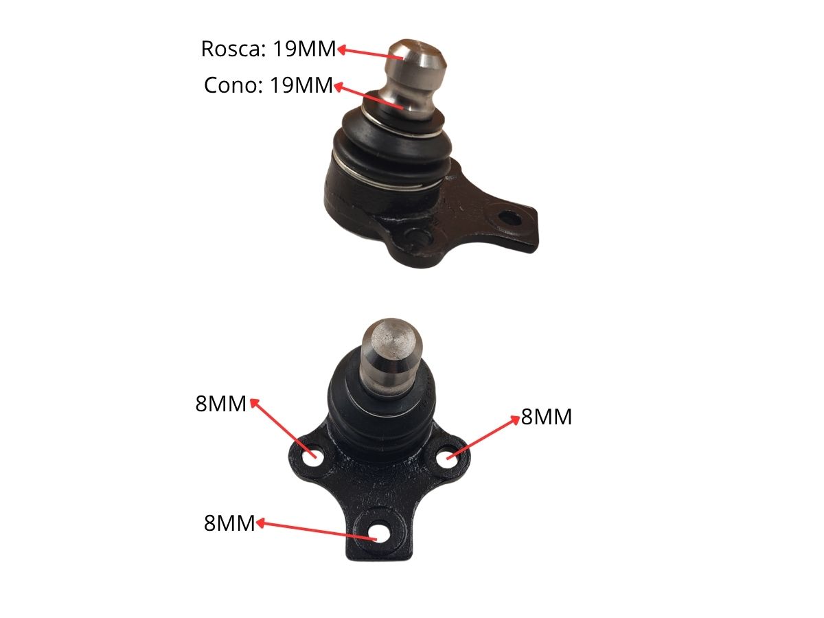 Rotula Delantera Seat Inca Diesel/Cordoba/Toledo Diesel  Volks Polo/Golf/Caddy Ii 93-25 Der/Izq