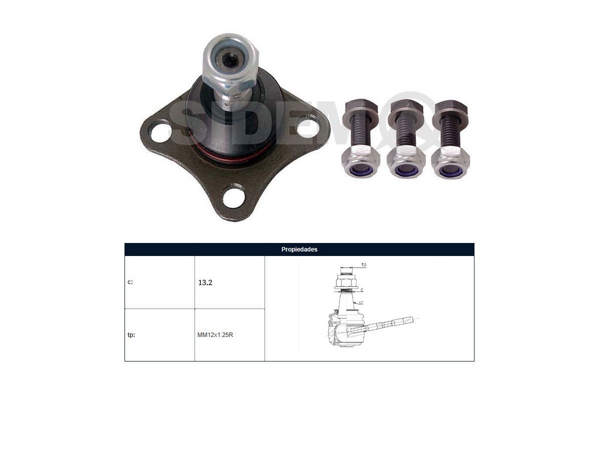 Rotula Fiat Siena/Palio 97-06 Der/Izq