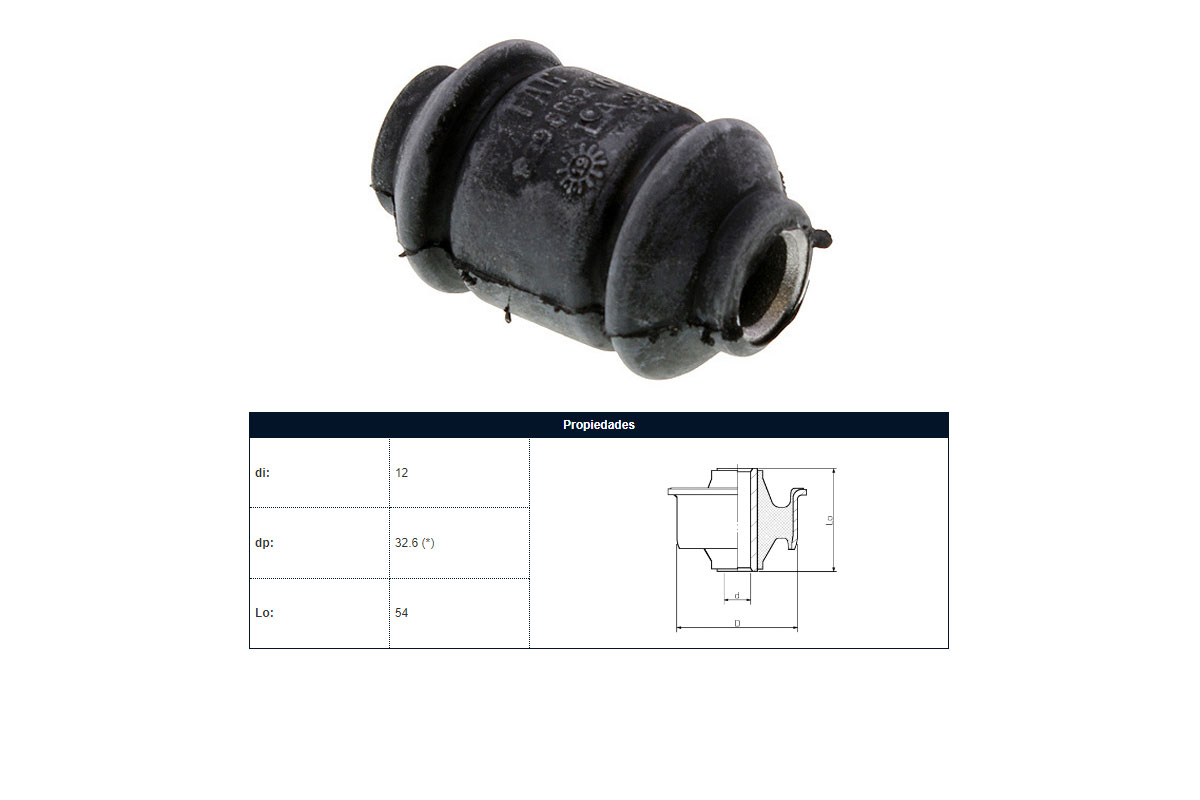 Buje Delantero  Audi A3  Seat Cordoba/Inca Diesel/Toledo Diesel  Volks Bora/Golf/Caddy Ii/Up/Polo 93-25 Der/Izq