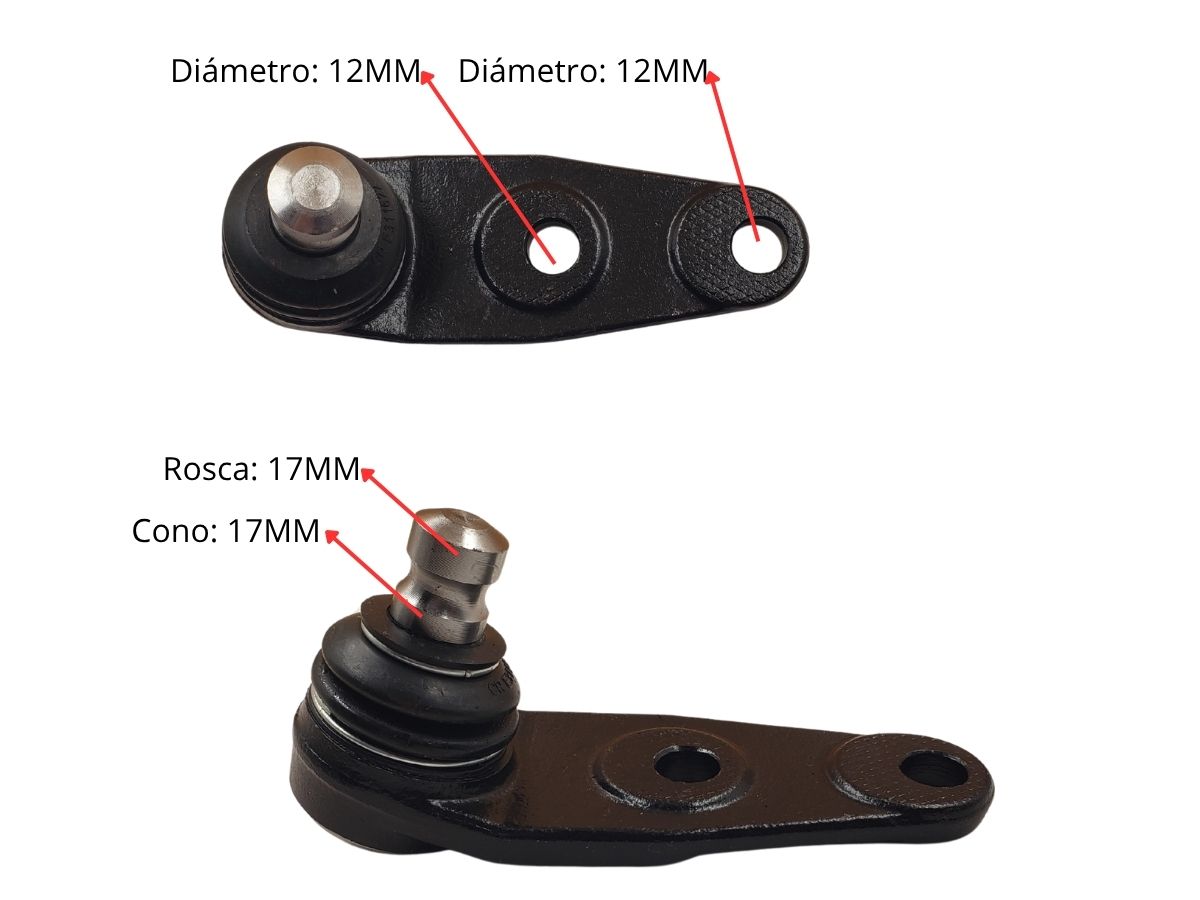 Rotula VolkswagenParati/Amazon - Senda/Gol I/Saveiro 80-94 Der/Izq