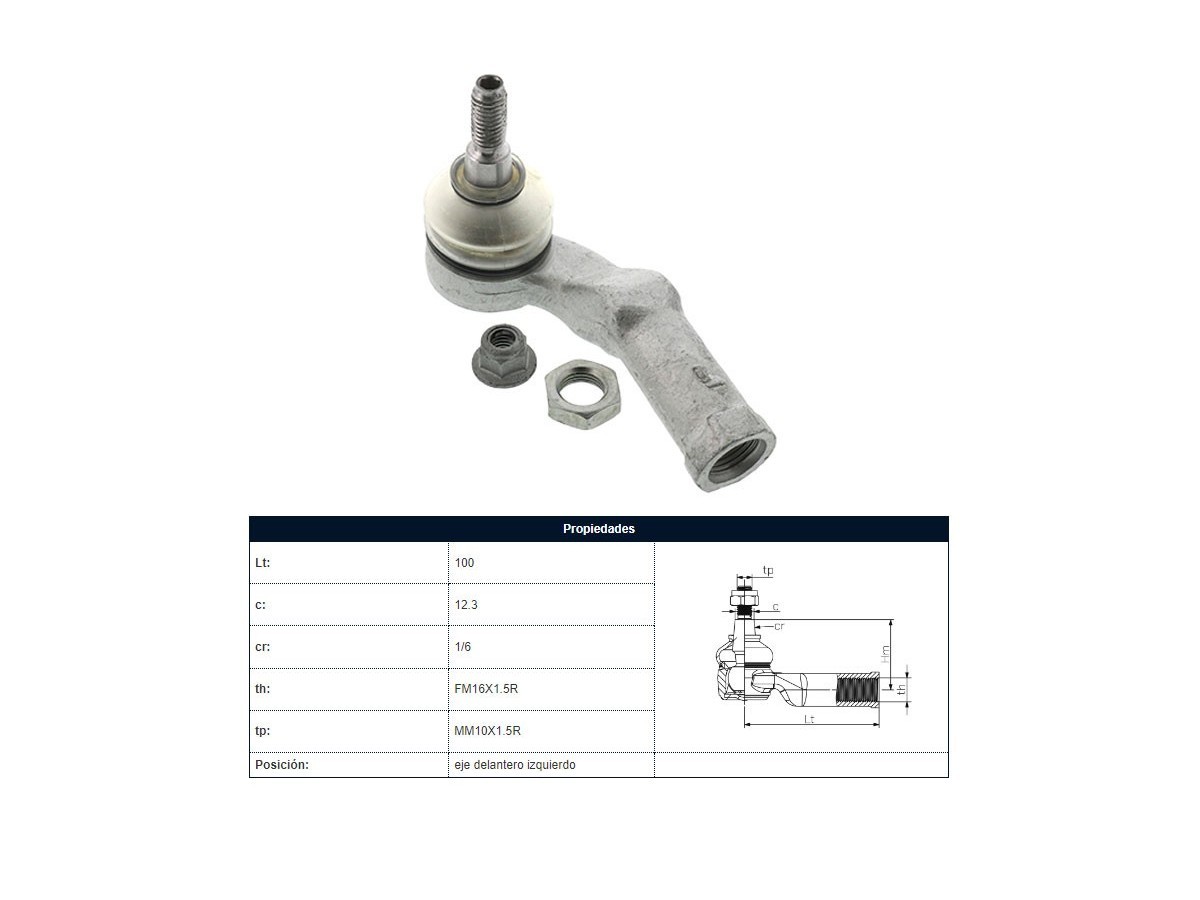 Puntero Ford Focus 05-12 Izq