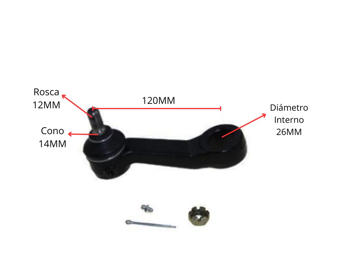 Brazo Pitman Mitsubishi L200 93-95