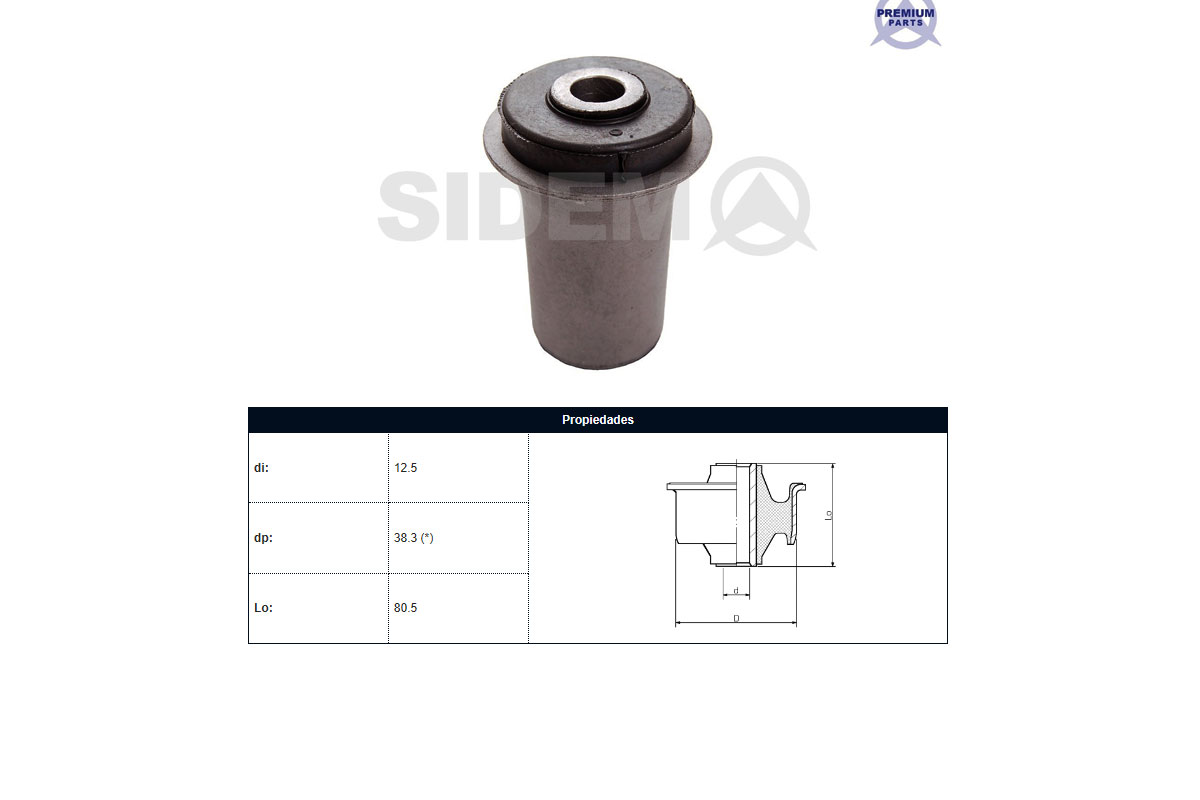 Buje Mitsubishi L200 96-06 Der/Izq